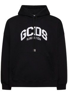 GCDS Logo Loose Cotton Hoodie