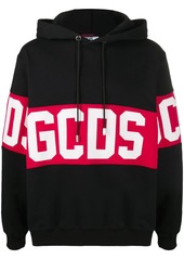 GCDS logo print hoodie