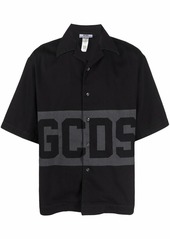 GCDS logo-print short-sleeved shirt