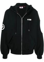 GCDS oversized logo hoodie