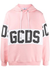 GCDS oversized logo hoodie