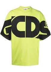 GCDS oversized logo print T-shirt