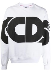 GCDS oversized logo sweatshirt