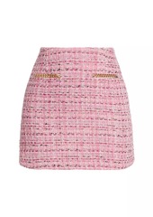 Generation Love Blanche Metallic Tweed Miniskirt