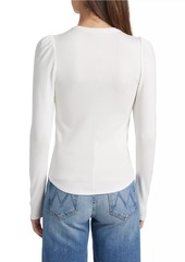 Generation Love Britt Rib-Knit Jersey Long-Sleeve Top