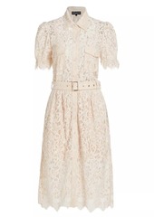 Generation Love Claudia Belted Lace Midi-Dress