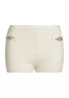 Generation Love Eva Crochet Shorts