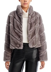 Generation Love Cici Faux Fur Cropped Jacket