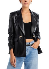 Generation Love Lou Faux Leather Blazer