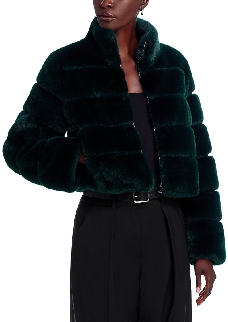 Generation Love Tala Faux Fur Bomber Jacket