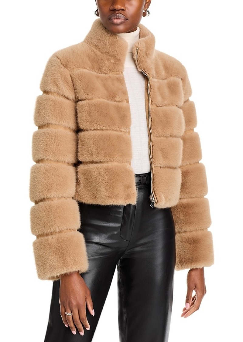 Generation Love Tala Faux Fur Bomber Jacket