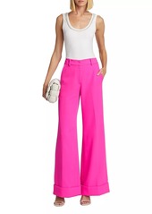 Generation Love Mavis High-Waisted Wide-Leg Crepe Pants