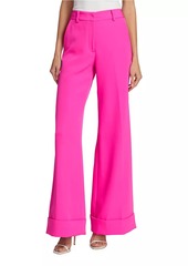 Generation Love Mavis High-Waisted Wide-Leg Crepe Pants