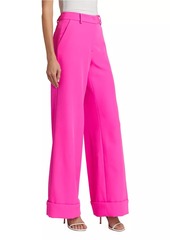 Generation Love Mavis High-Waisted Wide-Leg Crepe Pants