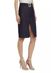 Generation Love Melissa Belted Denim Skirt