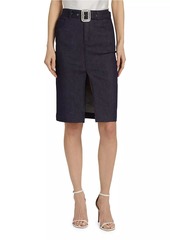 Generation Love Melissa Belted Denim Skirt