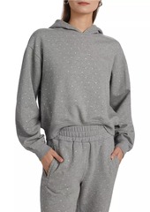 Generation Love Renae Crystal-Embellished Cropped Hoodie