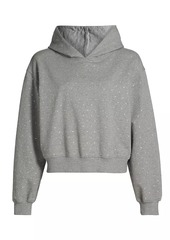 Generation Love Renae Crystal-Embellished Cropped Hoodie