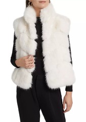 Generation Love Rosario Chevron Faux-Fur Vest