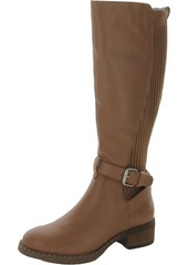 Gentle Souls Best Chelsea Moto Womens Leather Tall Knee-High Boots