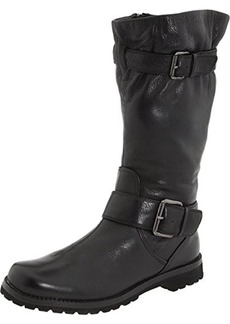 Gentle Souls Buckled Up Womens Leather Mid-Calf Riding Boots