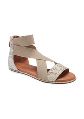 GENTLE SOULS BY KENNETH COLE Gentle Souls Signature Break Sandal in Ivory Snake Print Leather at Nordstrom