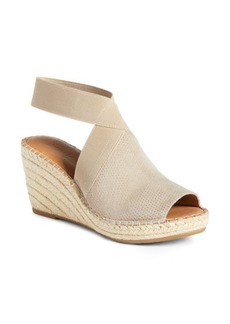 GENTLE SOULS BY KENNETH COLE Gentle Souls Signature Colleen Espadrille Wedge in Mushroom Suede at Nordstrom