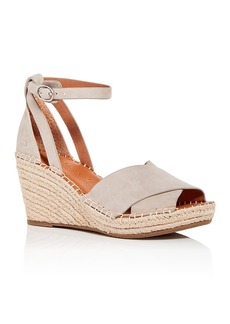 Gentle Souls by Kenneth Cole Women's Charli Ankle Strap Espadrille Wedge Sandals