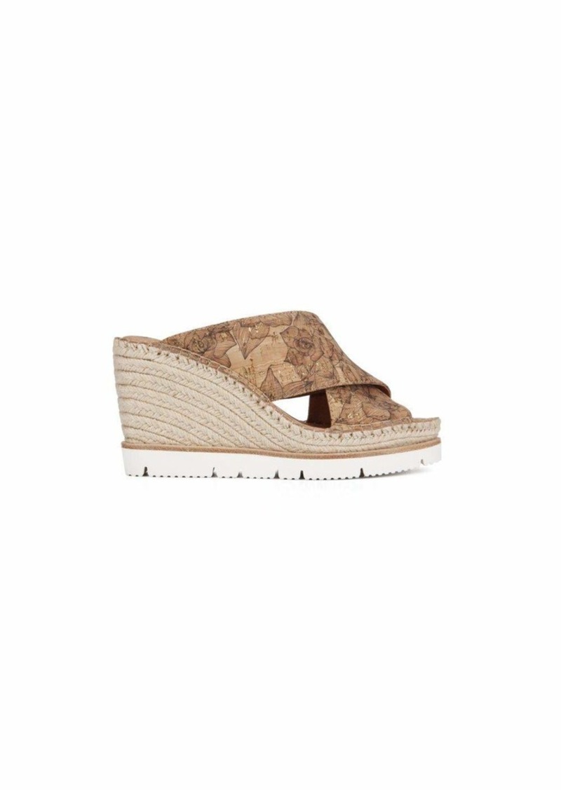 Gentle Souls by Kenneth Cole Women's Elyssa X-Band Slide Wedge Sandal