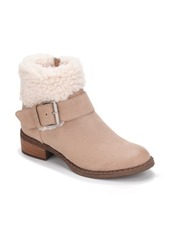 Gentle Souls Signature Slit Faux Shearling Moto Bootie