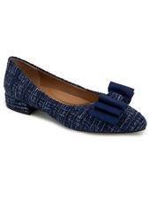 Gentle Souls Women's Atlas Flat Heel Sandal - Navy Fabric - Polyester