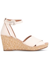 Gentle Souls Women's Charli Ankle-Strap Espadrille Wedge Sandals - Off White