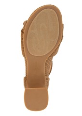 Gentle Souls Women's Iona Bit Zipper Sandals - Luggage