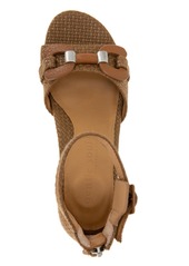 Gentle Souls Women's Iona Bit Zipper Sandals - Luggage