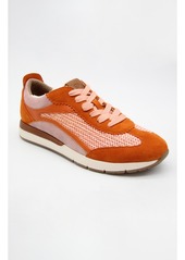 Gentle Souls Women's Juno Lace-Up Sneakers - Orange Leather