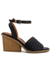 Gentle Souls Women's Nadia Wedge Heel Sandal - Black