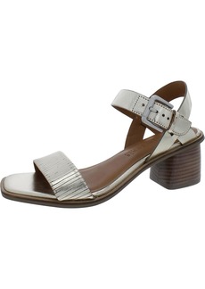 Gentle Souls Maddy Womens Leather Ankle Strap Slingback Sandals