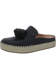 Gentle Souls Rory Womens Leather Slip-On Espadrilles