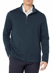 Geoffrey Beene Men's Long Sleeve Stretch Twill 1/4 Zip Pullover