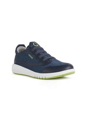 Geox Aeranter Sneaker in Navy/Lime Green at Nordstrom