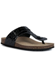 Geox Brionia K Leather Sandal