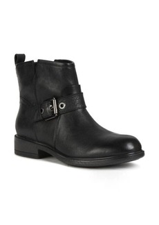 Geox Catria Bootie in Black Leather at Nordstrom