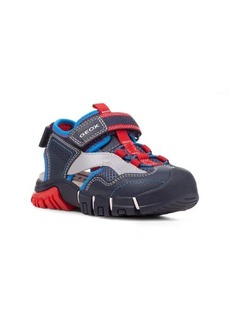 Geox Dynomix Sandal in Navy/Red at Nordstrom