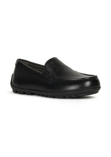 Geox New Fast Moc Toe Loafer in Black at Nordstrom