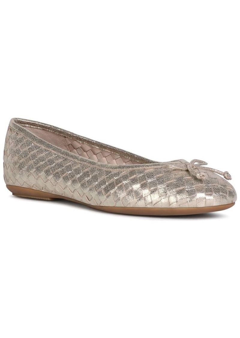 Geox Palmaria Leather Ballerina Flat