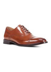 Geox Saymore Leather Cap-Toe Oxfords