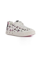 Geox x Disney Minnie Mouse Skylin Light-Up Sneaker in White/Black at Nordstrom