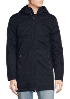 Geox Kaven Hooded Twill Parka