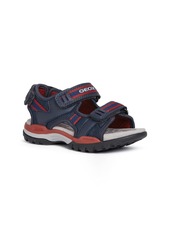 Geox Borealis Sandal in Navy/Red at Nordstrom