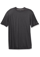 G.H. Bass & Co. Men's Big & Tall Big Short Sleeve Stretch Performance Crewneck Solid T-Shirt